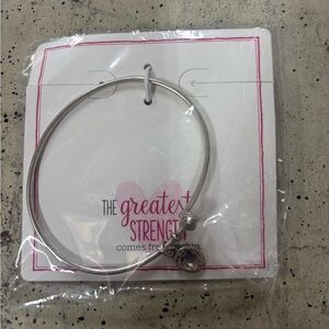 Thirty-one Silver Bracelet with Charm